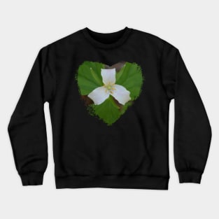 Trillium Heart Crewneck Sweatshirt